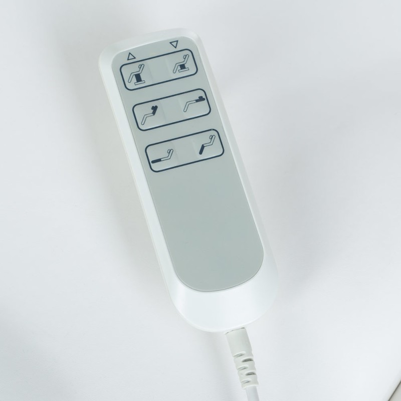 Elektryczny fotel kosmetyczny MODENA BD-8194 Biały -Fotele kosmetyczne elektryczne- 